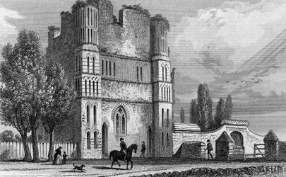 Überreste der Malling Abbey, Kent